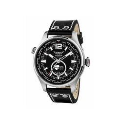 Aviator F Series Mark 2 Smart Watch with leather strap and water resistance