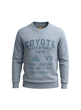 PETROL INDUSTRIES MEN'S VINTAGE GRAPHIC SWEATSHIRT-SKY BLUE