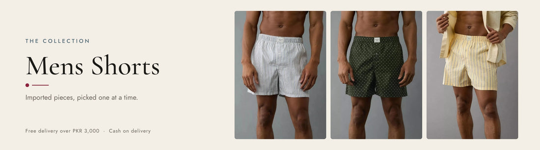 Mens Shorts - HandPicked.pk