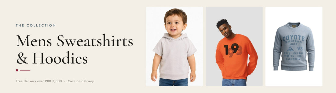 Mens Sweatshirts & Hoodies - HandPicked.pk