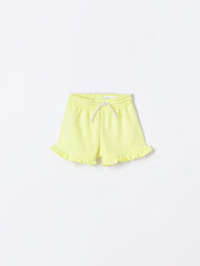 L.E.F.T.I.E.S-PLUSH SHORTS WITH RUFFLES | BABY