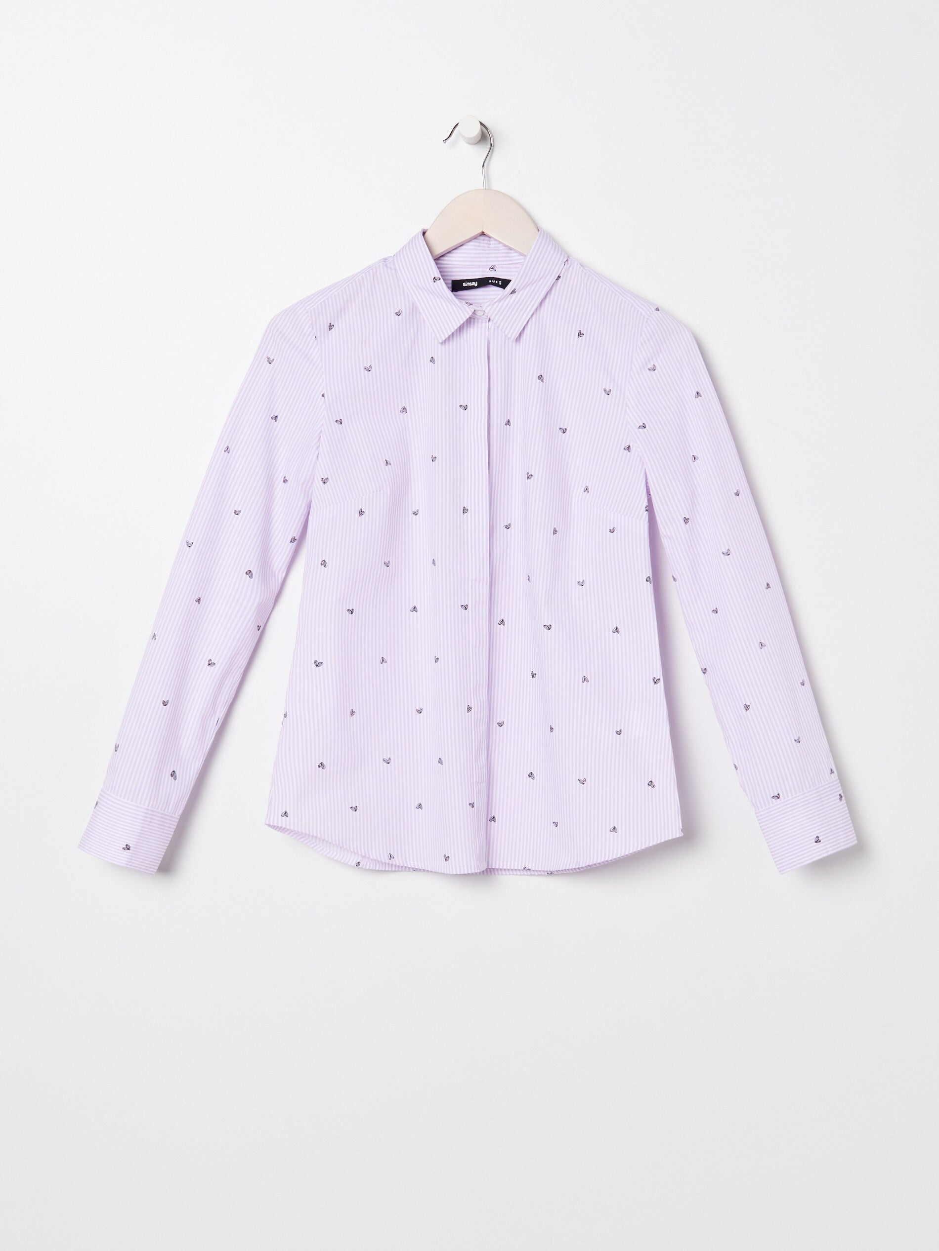 SINSAY CLASSIC SHIRT WOMEN | WHITE