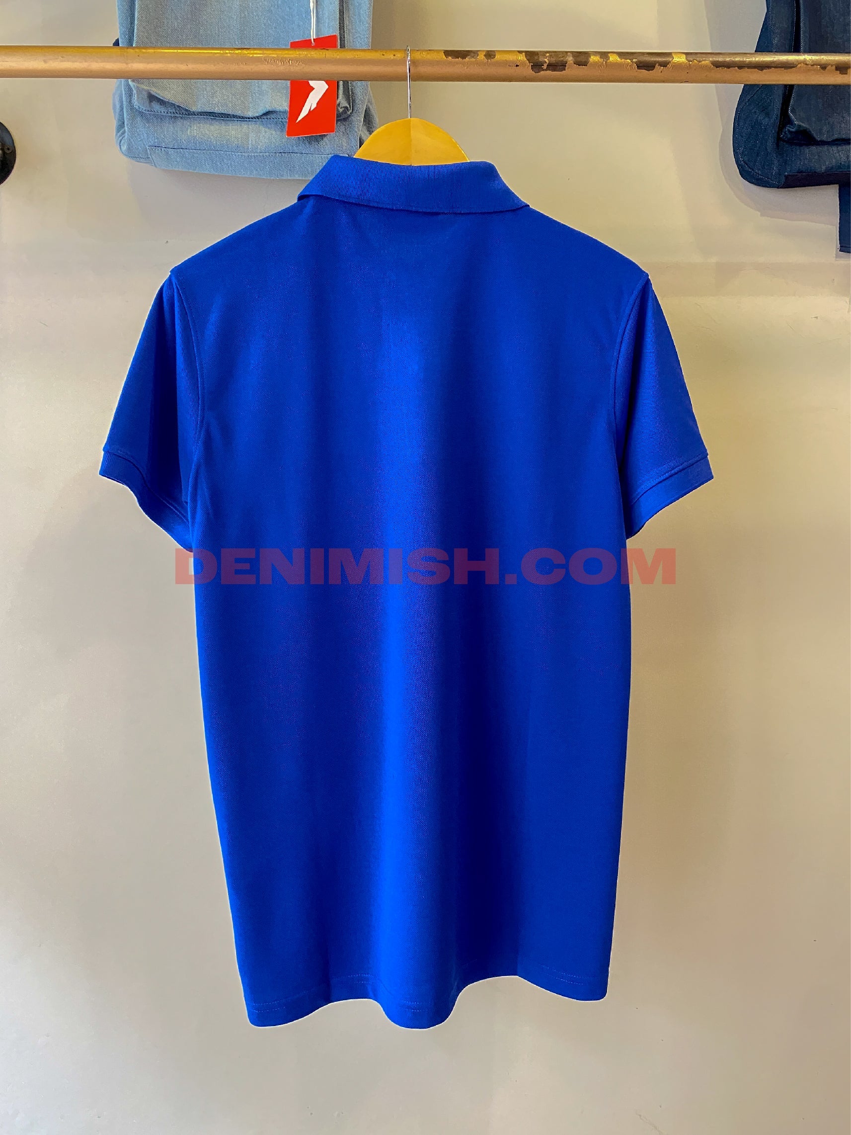 DOLCE & GABBANA MEN SLIM FIT CLASSIC POLO SHIRT | BLUE