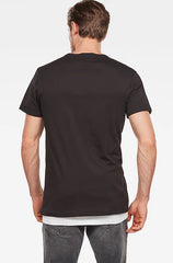 G-STAR RAW T-SHIRT SLIM FIT CREW NECK-D GREY