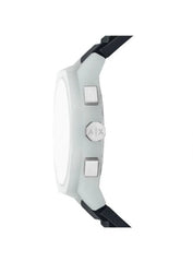Armani Exchange Sync Chronograph Silicone Watch Grey
