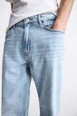 ZARA TAPERED SLIM JEANS MEN | SKY BLUE