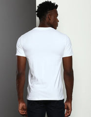 CALVIN KLEIN JEANS SLIM FIT MONO LOGO TEE SHIRT | WHITE