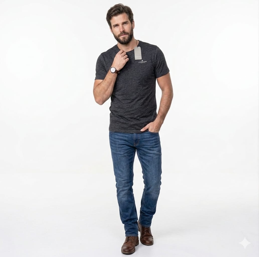 G-STAR RAW MEN’S PREMIUM LOGO T-SHIRT | DARK GREY