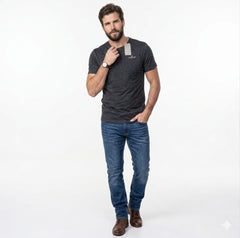 G-STAR RAW MEN’S PREMIUM LOGO T-SHIRT | DARK GREY