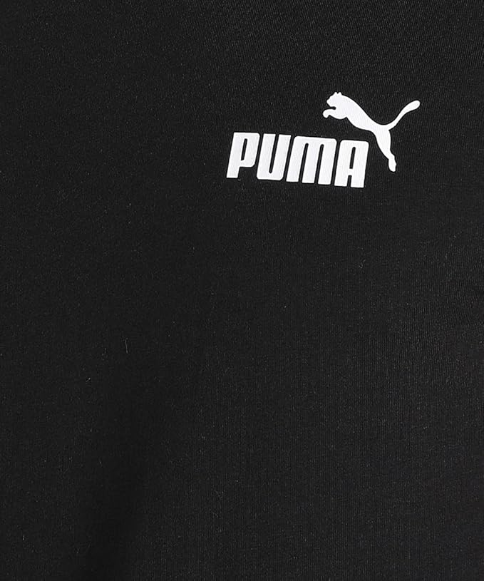 PUMA LOGO MEN SLIM FIT T-SHIRT | BLACK