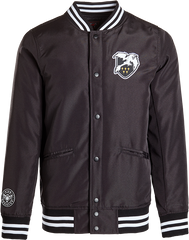 STAR GUARDIAN VARSITY JACKET MEN - WOMEN | BLACK