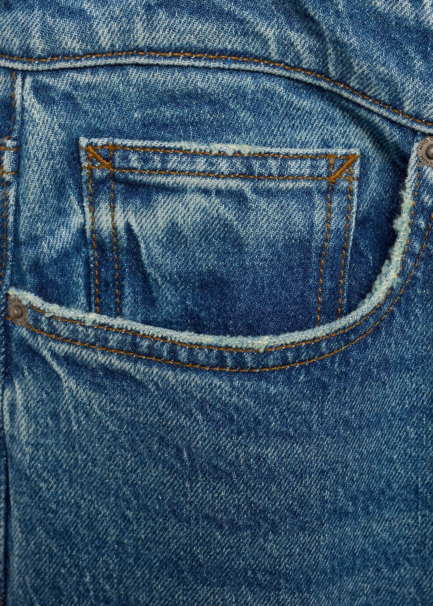 MANGO JEANS BEN TAPERED SLIM FIT | LIGHT BLUE