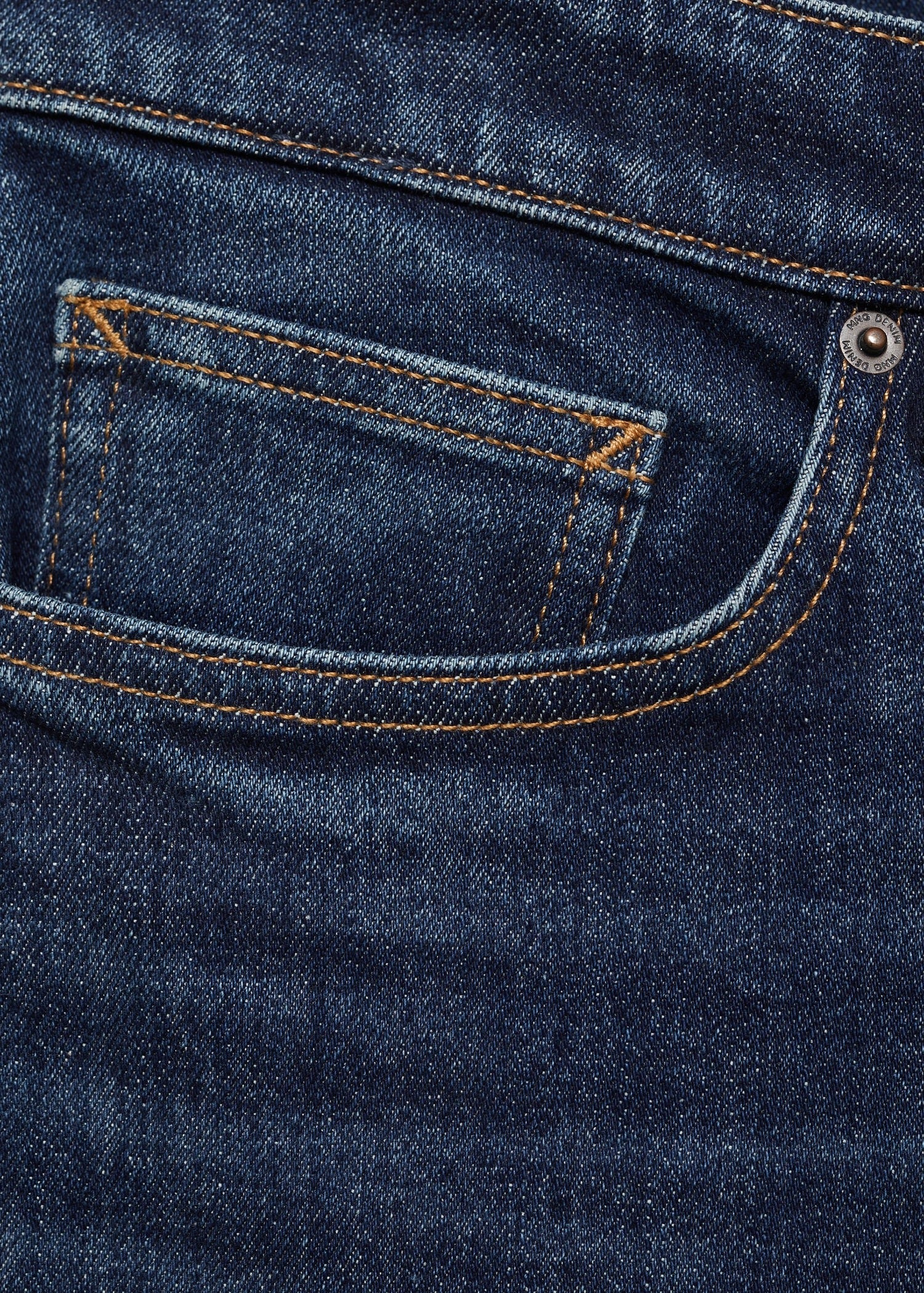 MANGO JEANS BEN TAPERED FIT | BLUE