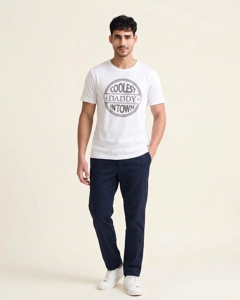 VRS MAN'S PRINTED LOGO T-SHIRT | WHITE