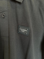DOLCE & GABBANA MEN SLIM FIT CLASSIC POLO SHIRT | NAVY