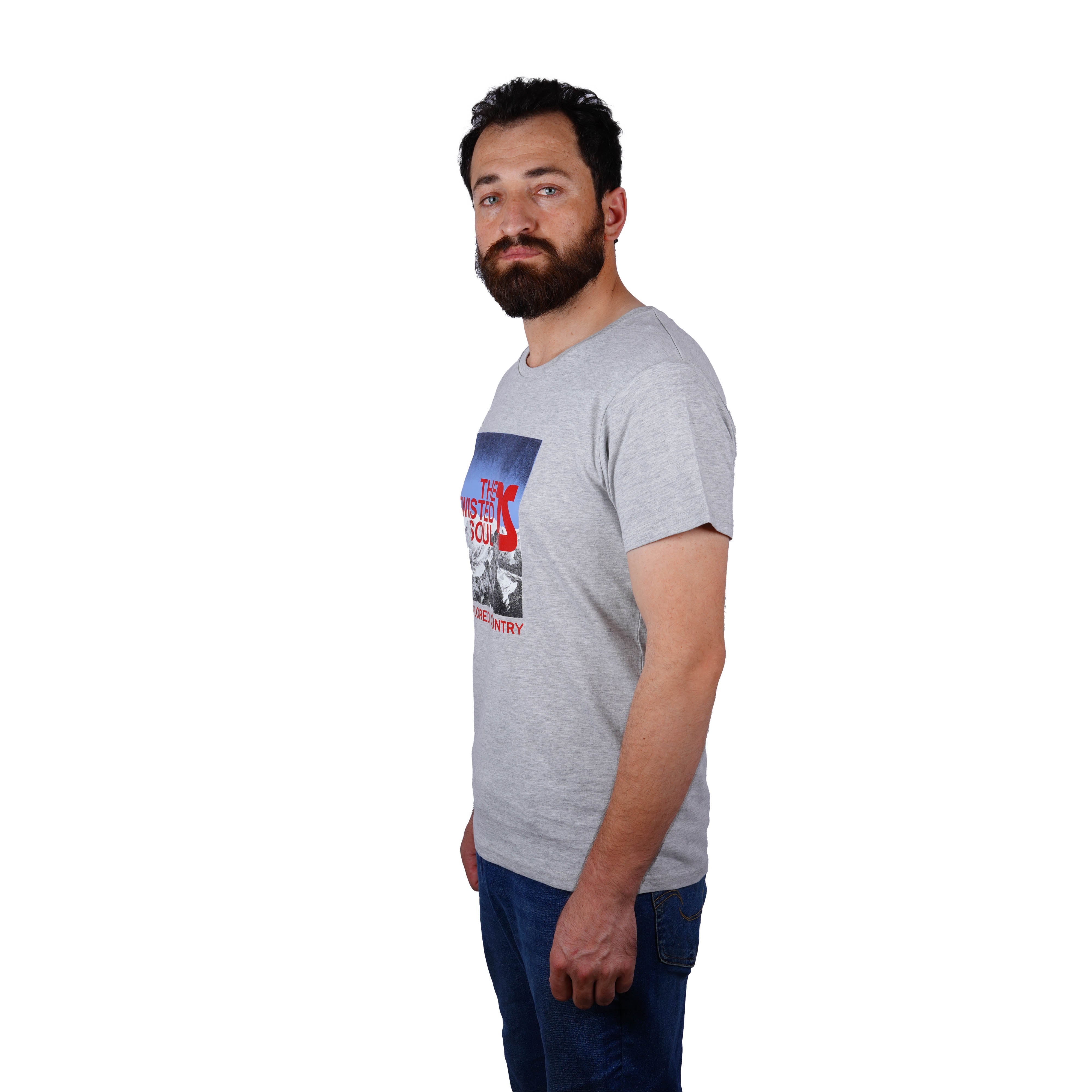TWISTED SOUL-MENS-T SHIRT | GREY