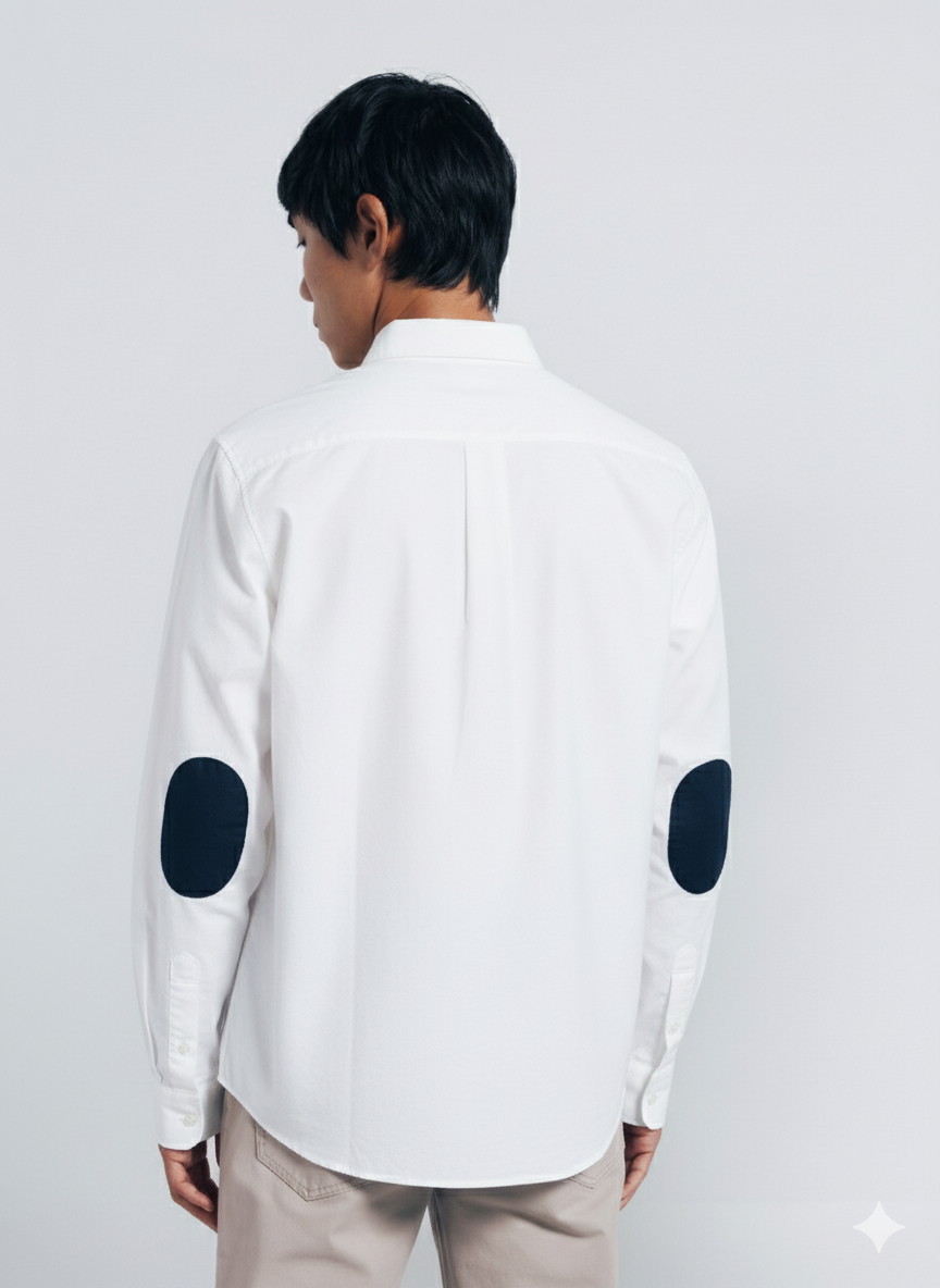 SPRINGFIELD OXFORD SHIRT – REGULAR FIT | WHITE