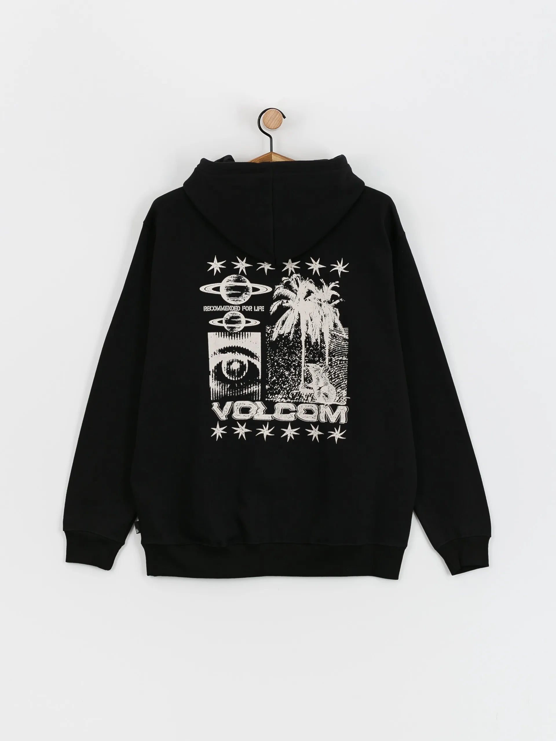 VOLCOM Watanite HD Hoodie - Black, premium men's hoodie
