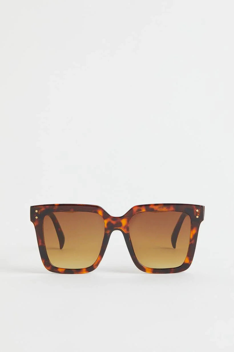 H&M Square Shaped Sunglasses – Brown Tortoiseshell for men & women