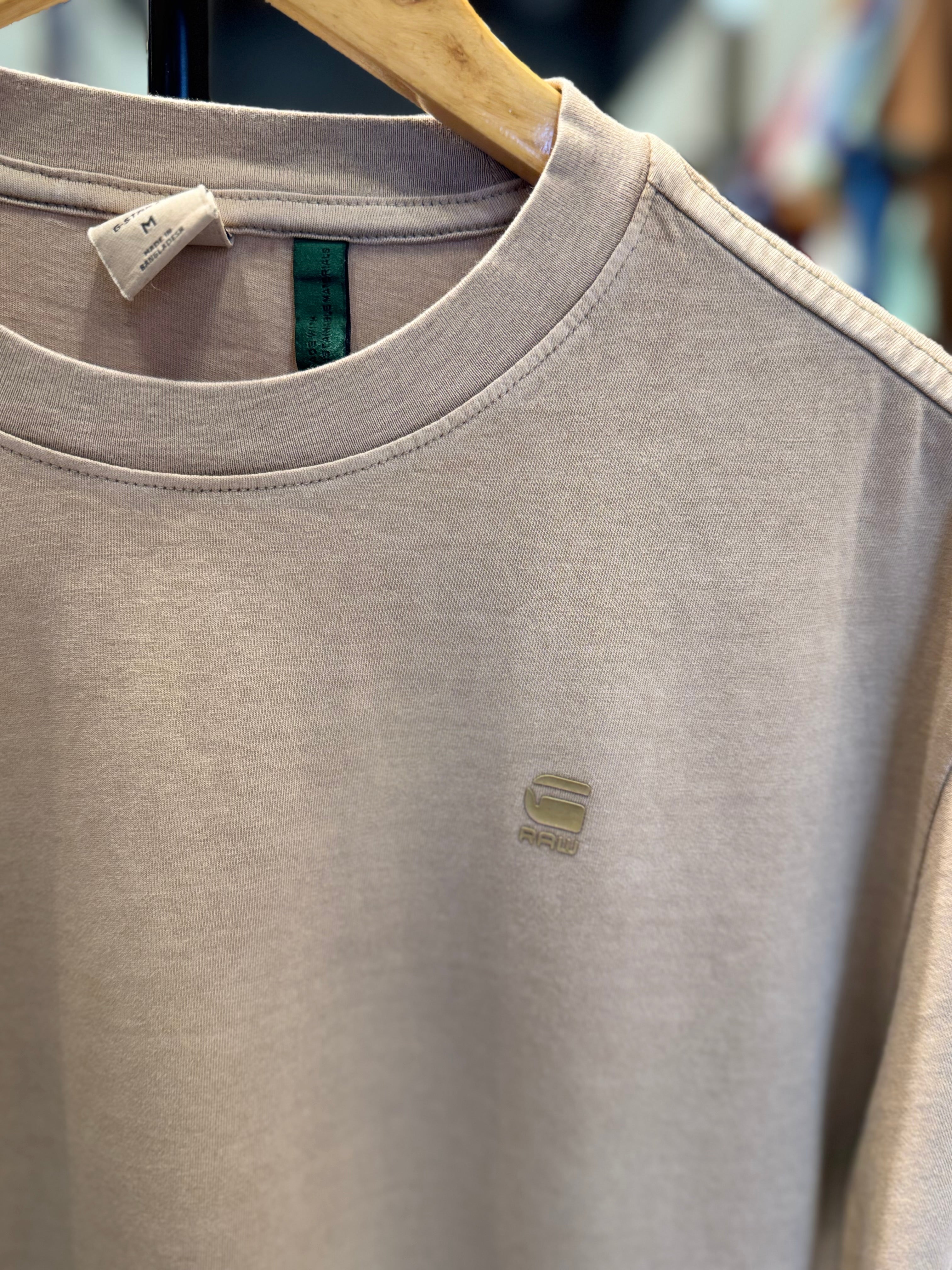 G-STAR SHORT SLEEVE T-SHIRT | LIGHT BROWN