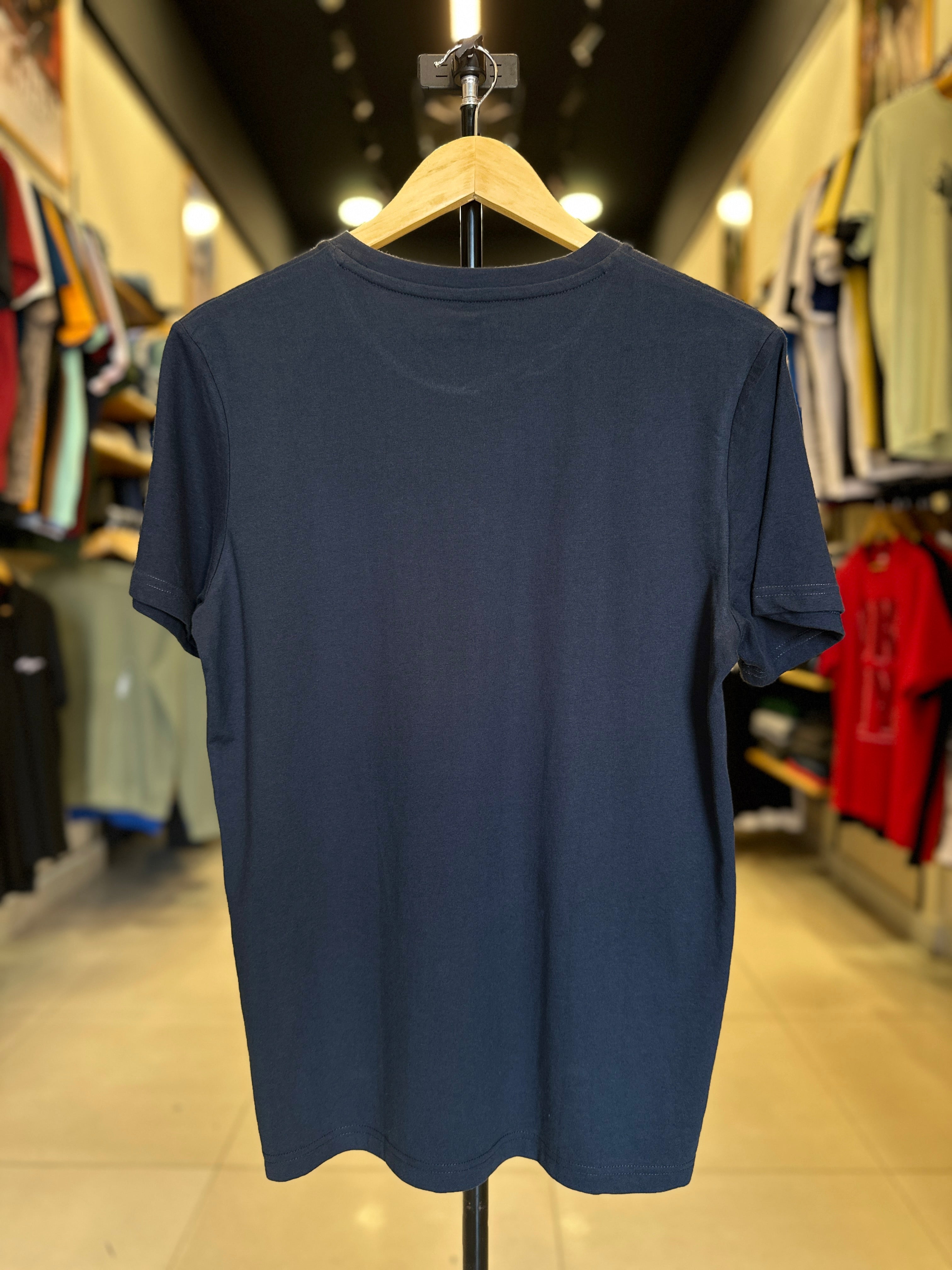 JACK & JONES GRAPHIC T-SHIRT FOR MEN |  NAVY BLUE