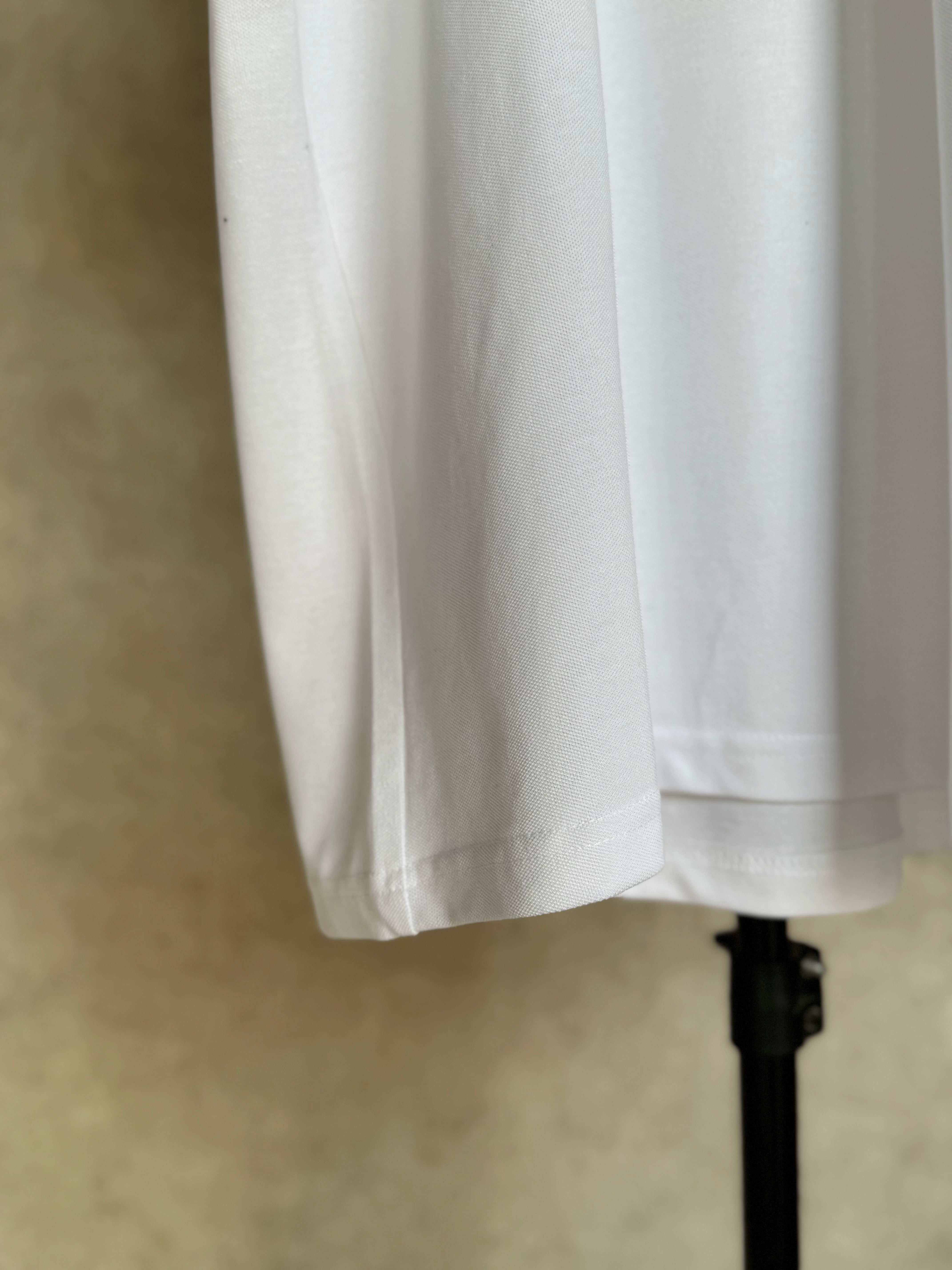 HUGO BOSS POLO SHIRT WITH EMBROIDERED LOGO | WHITE