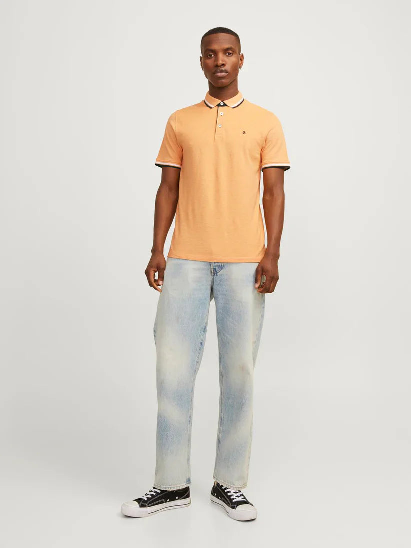 JACK & JONES PAULOS SS NOOS SHIRT | APRICT SNOW
