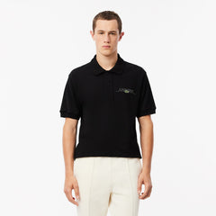 LACOSTE MEN'S SLIM FIT ORIGINAL L.12.12 POLO | BLACK