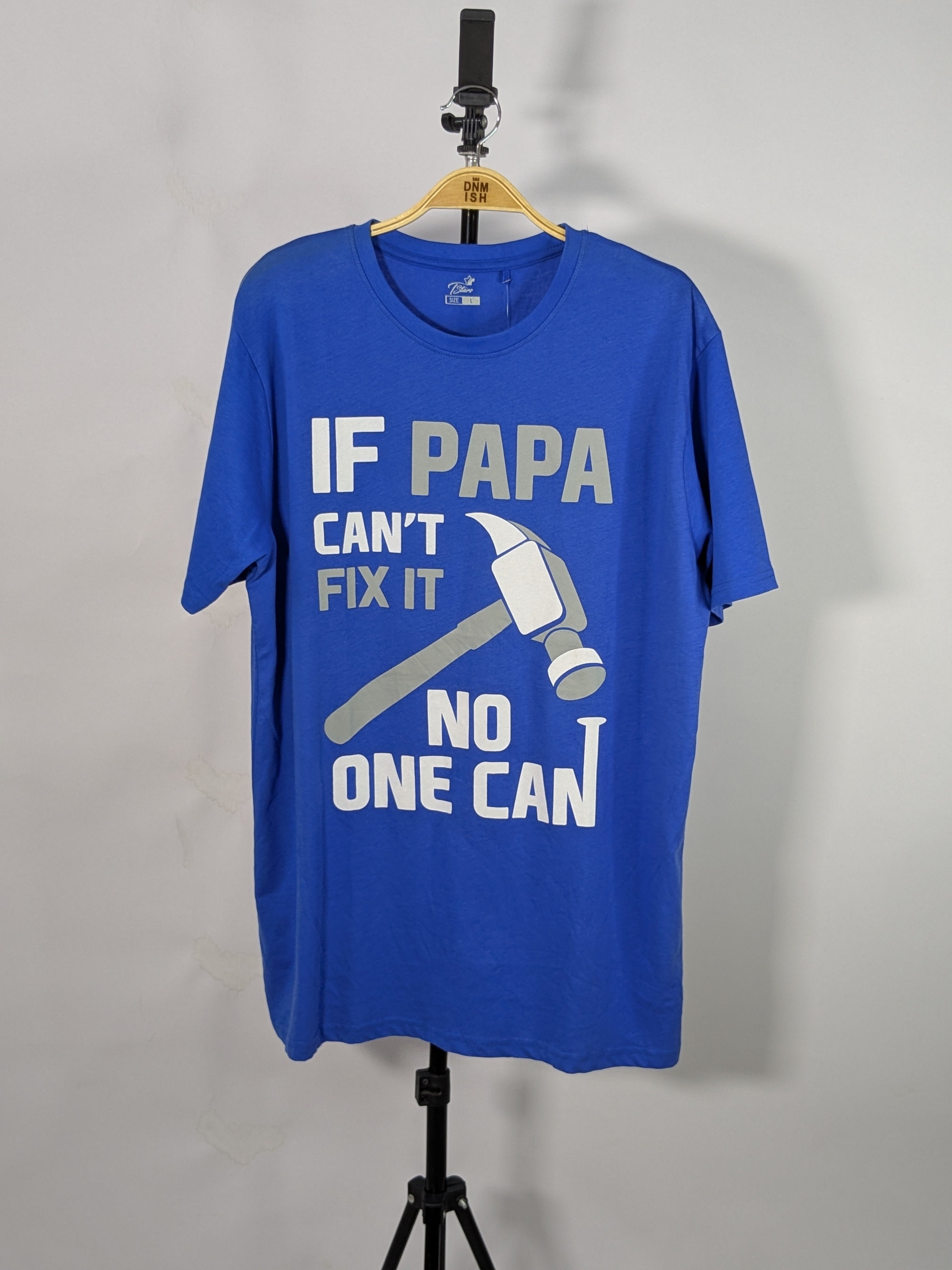 T STRA PREMIUM PRINTED T-SHIRT | ROYAL BLUE