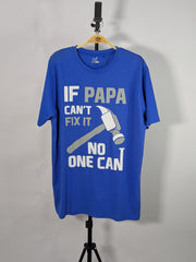 T STRA PREMIUM PRINTED T-SHIRT | ROYAL BLUE