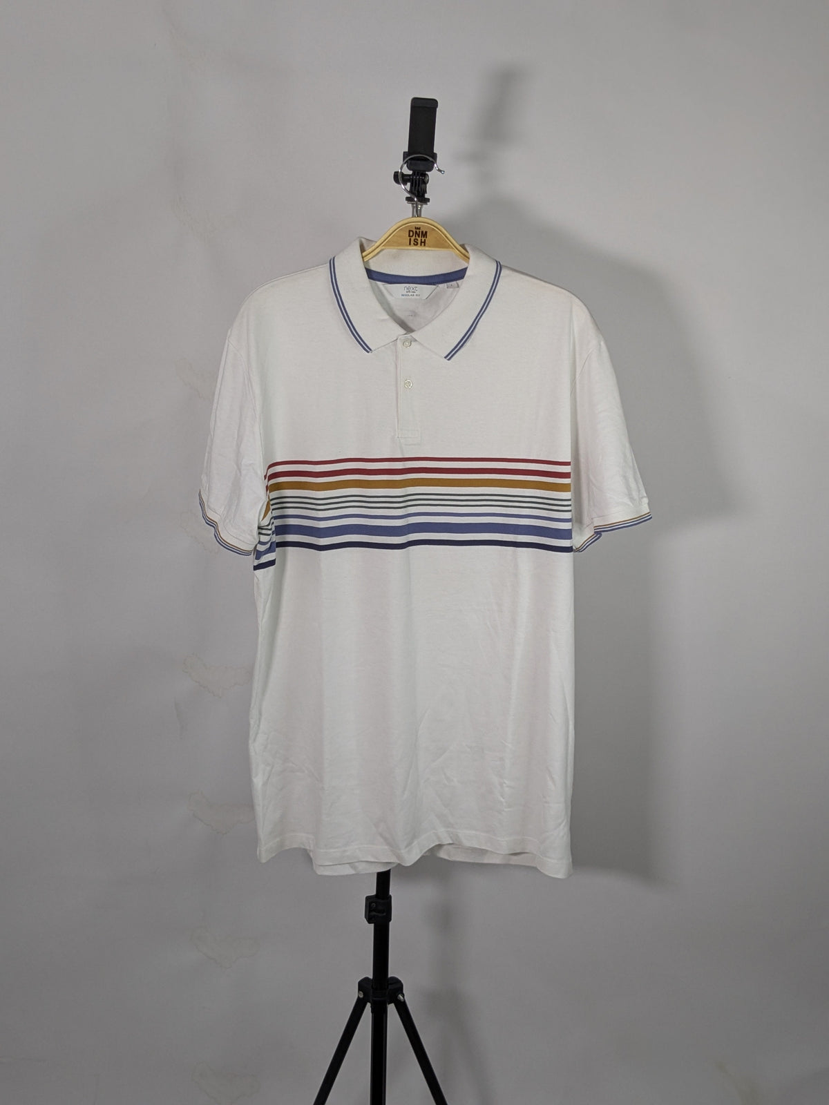 NEXT PREMIUM WHITE POLO SHIRT FOR MEN-CLASSIC ELEGANCE & COMFORT