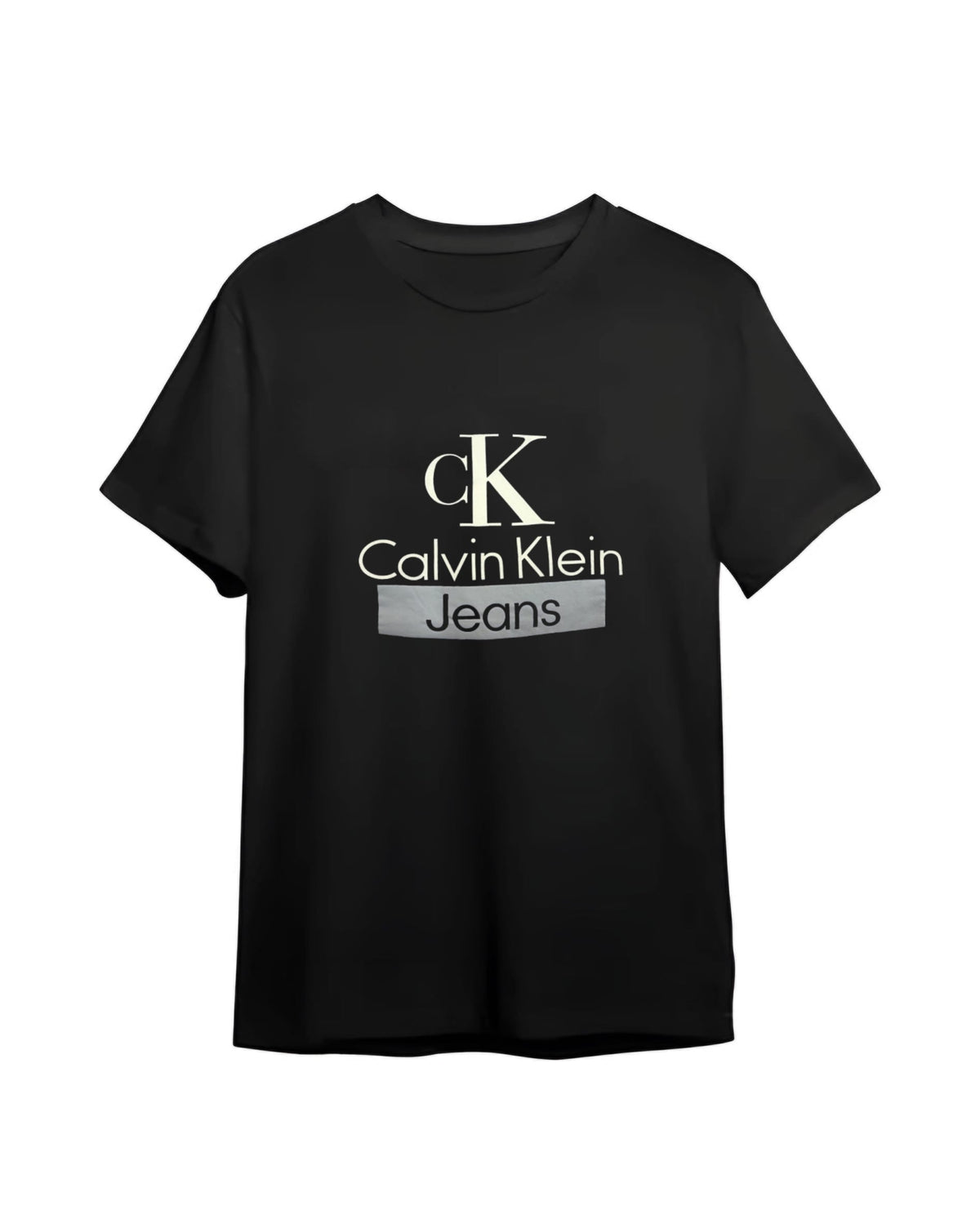 CALVIN KLEIN JEANS VARSITY LOGO T-SHIRT | BLACK