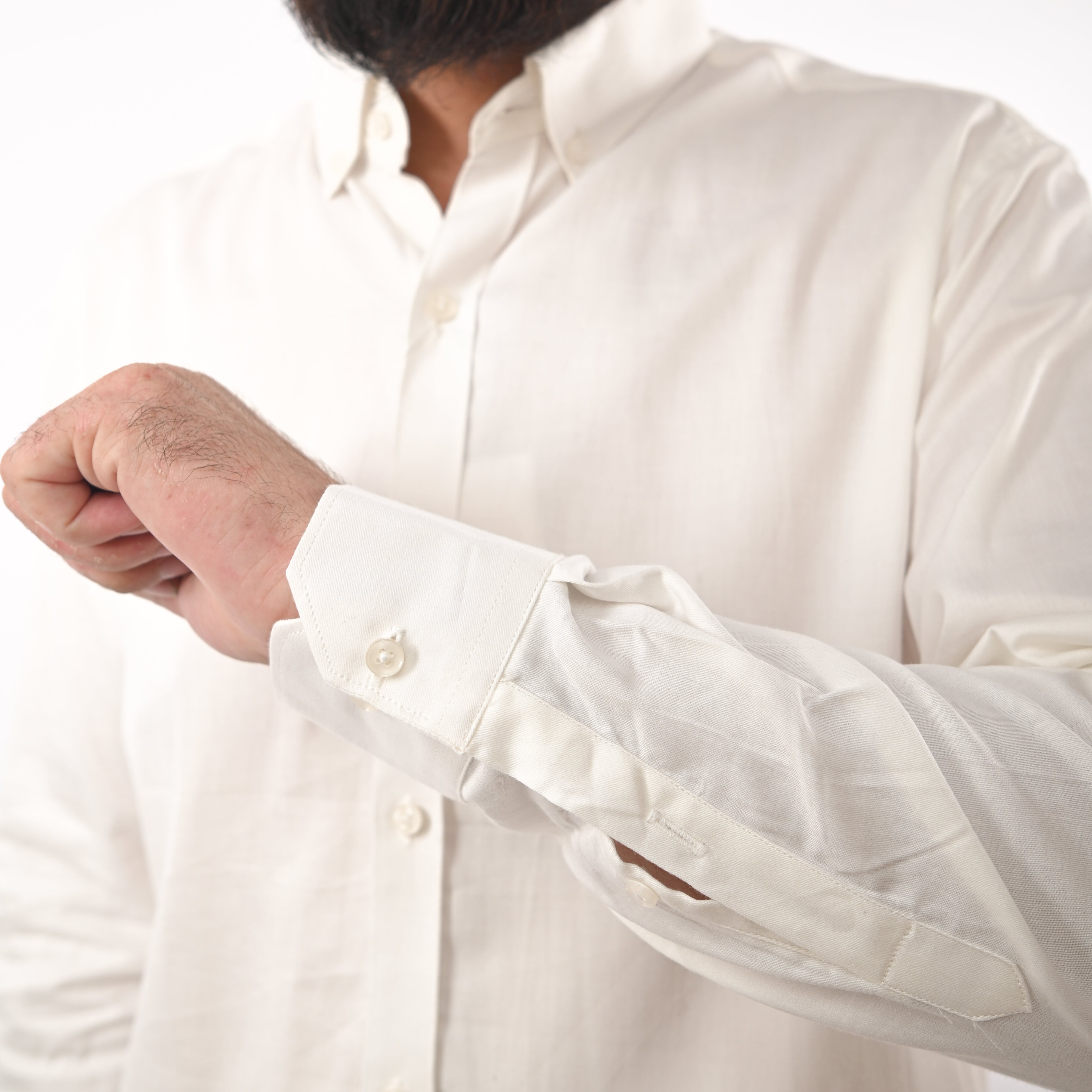 ZARA-MENS PREMIUM-SLIM FIT-CASUAL-COTTON-SHIRT | WHITE