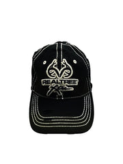 Black Realtree Xtra Baseball Cap – Trendy Flexfit cap for men & boys, ideal for gym, running & outdoor wear. Stylish, durable, and comfortable fit.