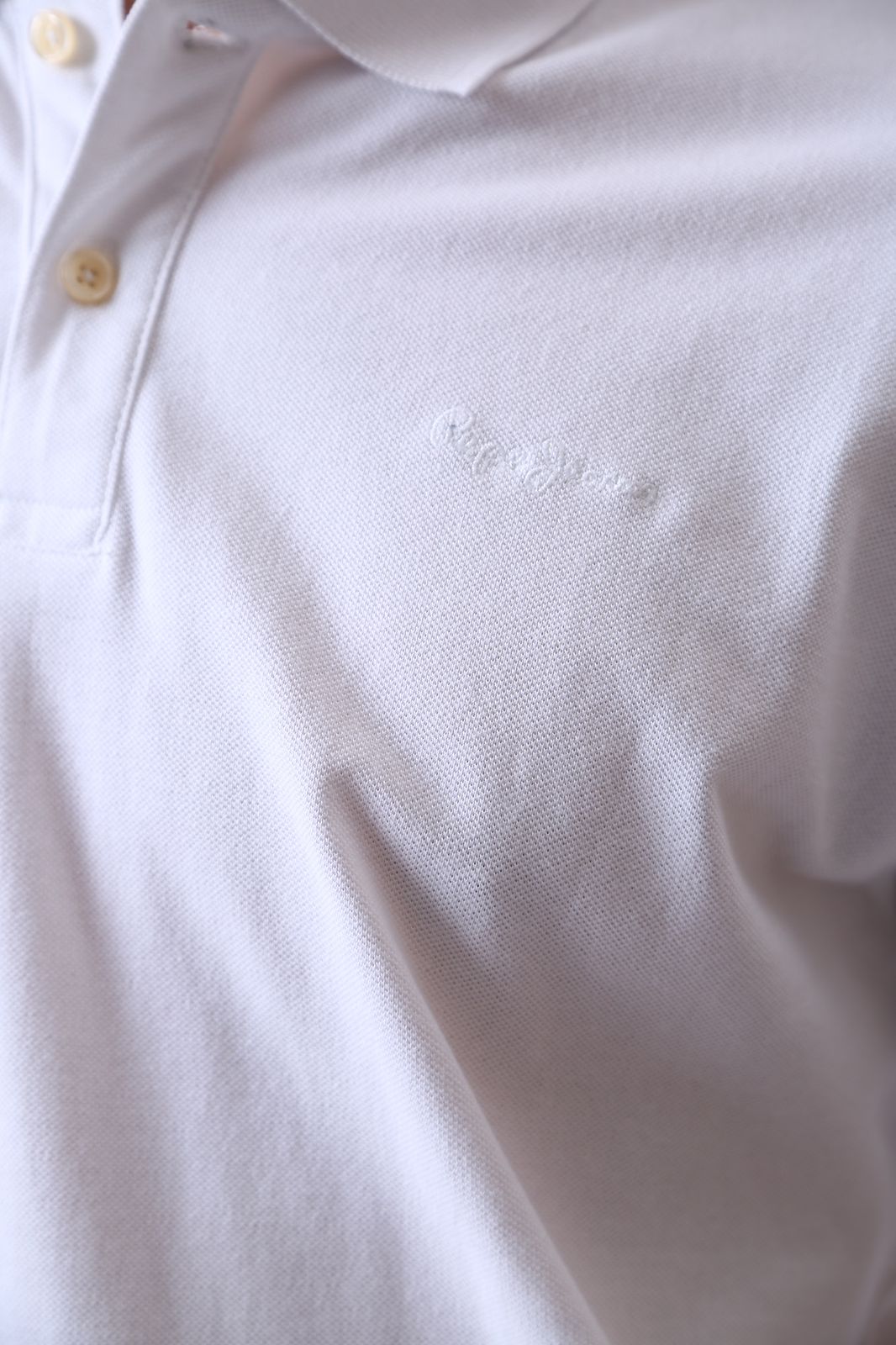 PEPE JEANS LONDON JET COTTON POLO | WHITE