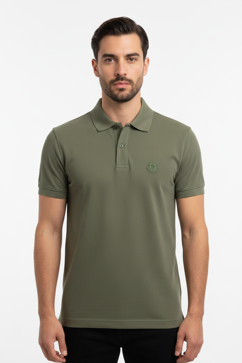 MONCLER - LUXE POLO SHIRT | GREEN