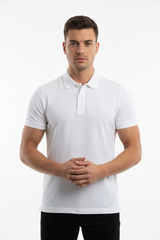 MONCLER - LUXE POLO SHIRT | WHITE