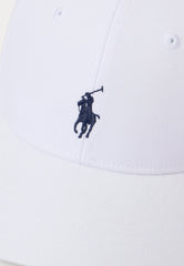 POLO RALPH LAUREN SMALL PONY BASEBALL CAP | WHITE