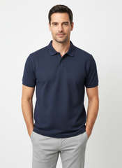 CELIO MENS PERIMUM POLO SHIRT | NAVY BLUE