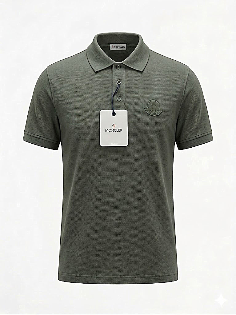 MONCLER - LUXE POLO SHIRT | GREEN