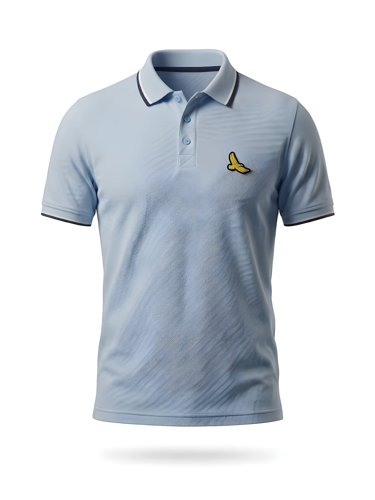 KENSINGTON PREMIUM SHIRT EMBROIDERY LOGO FOR MEN | SKY BLUE