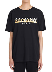 BALMAIN PARIS PREMIUM MEN'S T SHIRT | BLACK