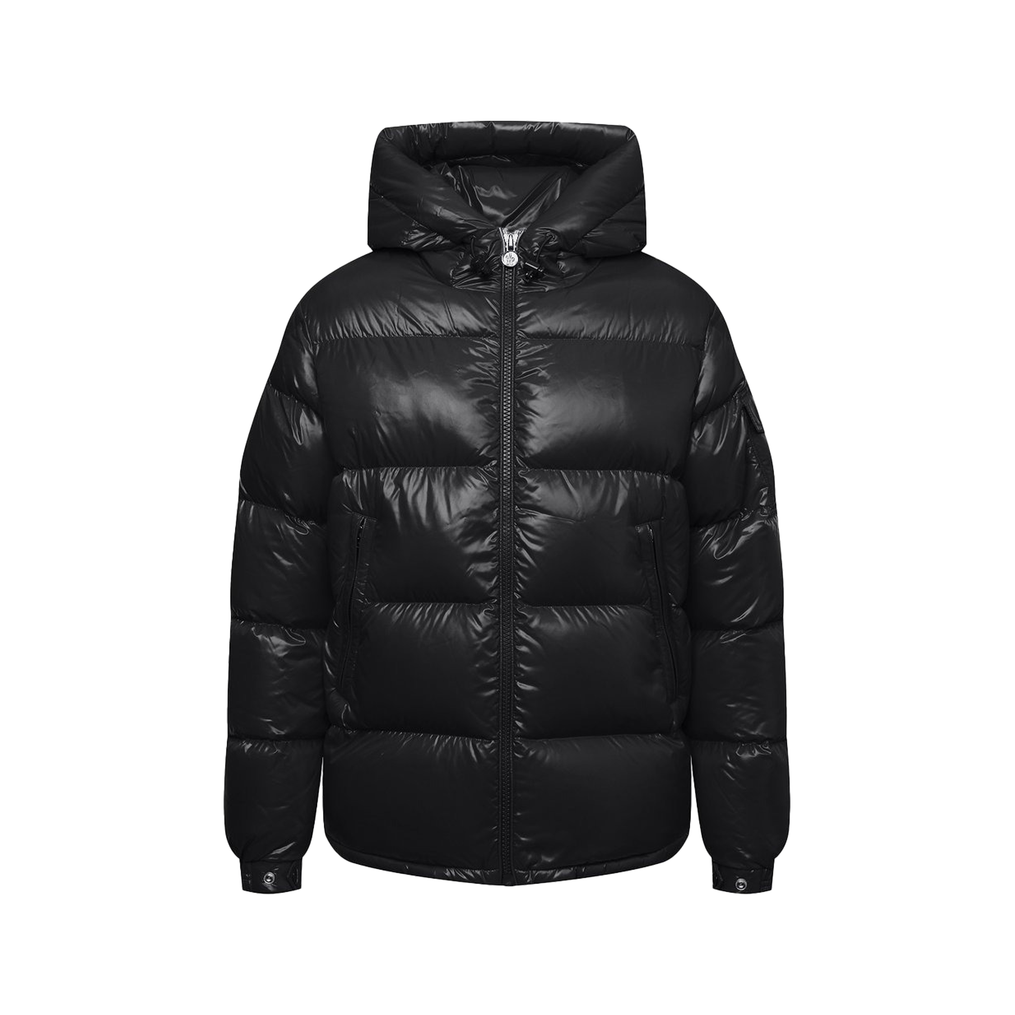 Moncler Ecrins black down jacket with removable hood - Handpicked Pakistan