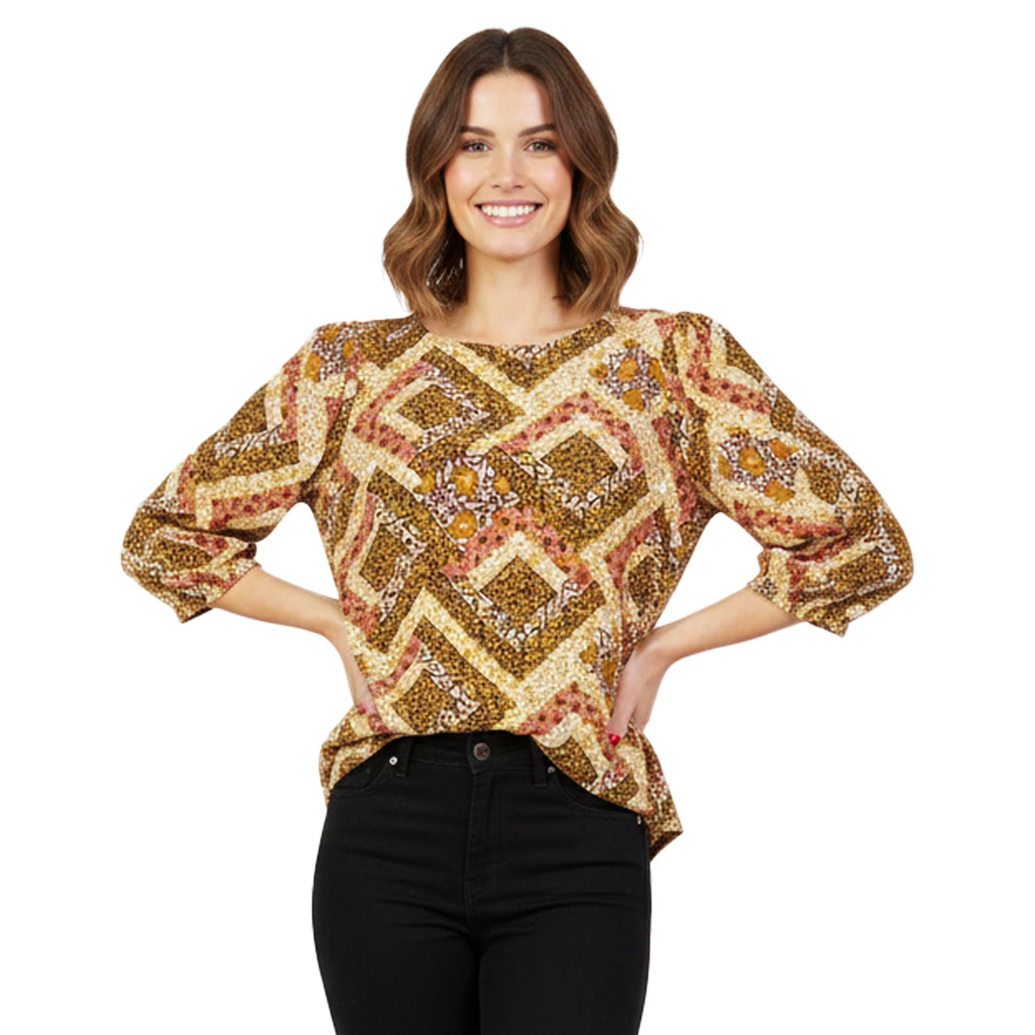 NEXT WOMENS PRINTED FLORAL TOP