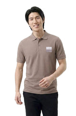 HUGO BOSS DUSPLITY POLO SHIRT | TAUPE