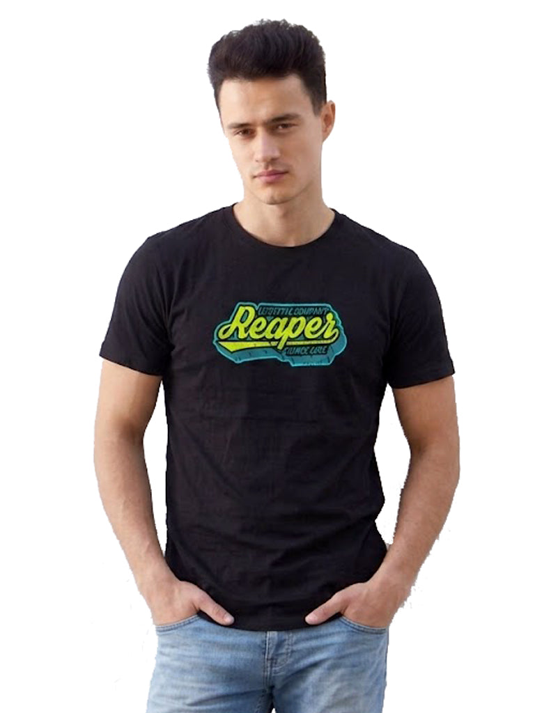 REAPER T-SHIRT SIGNATURE REAPER LOGO | BLACK