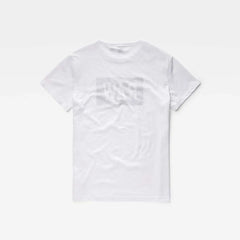 G-STAR RAW CROSTTAN ROUND NECK SHORT SLEEVE T-SHIRT | WHITE