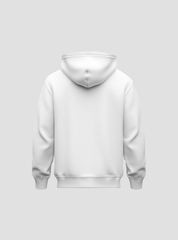 BLEND “BUILT IN BLUE ” WHITE HOODIE-BOLD STREETWEAR STATEMENT
