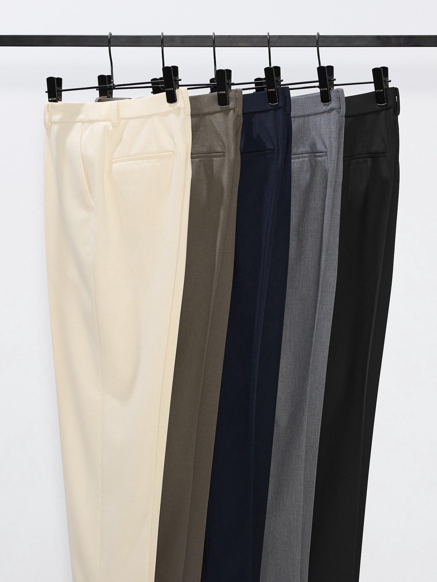 UNIQLO WOMEN'S SMART ANKLE TROUSERS | ELEGANT BLACK