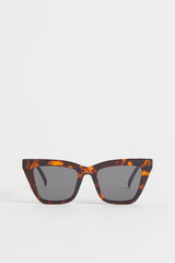 H&M CAT-EYE SUNGLASSES  BROWN/TORTOISESHELL PATTERND